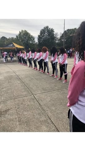 NSLS chapter at Alabama State University hosting a breast cancer walk.