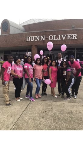 NSLS chapter at Alabama State University hosting a breast cancer walk.