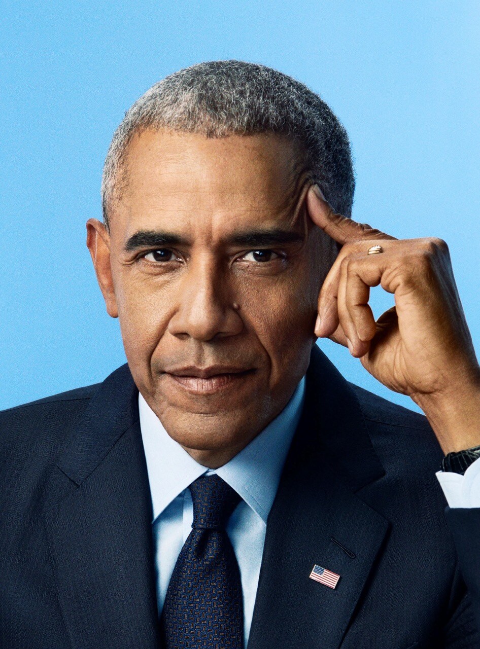 President Barack Obama Headshot.