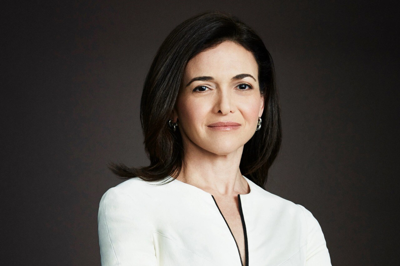 Sheryl Sandberg Headshot.