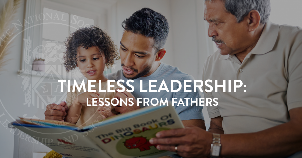 Timeless leadership lessons from dads